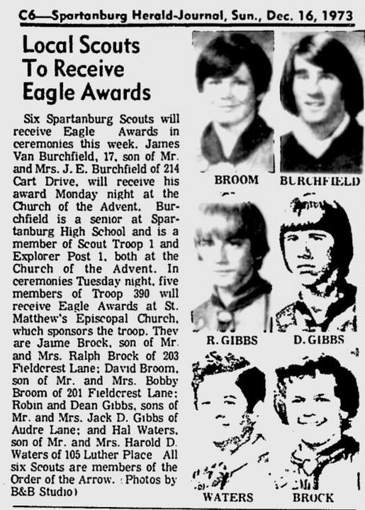 Spartanburg Herald Journal, 15 December 1973, page C6