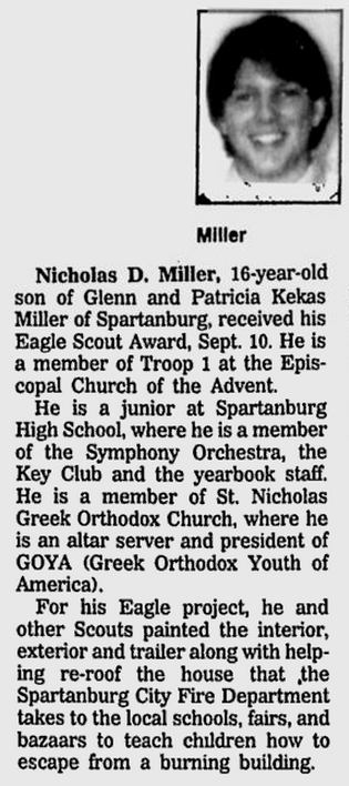 Spartanburg Herald-Journal, 8 October 1995, page C10