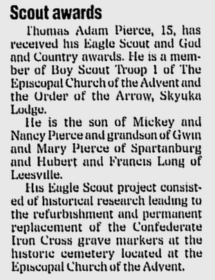 Spartanburg Herald-Journal, 18 Feb 1998, page B5